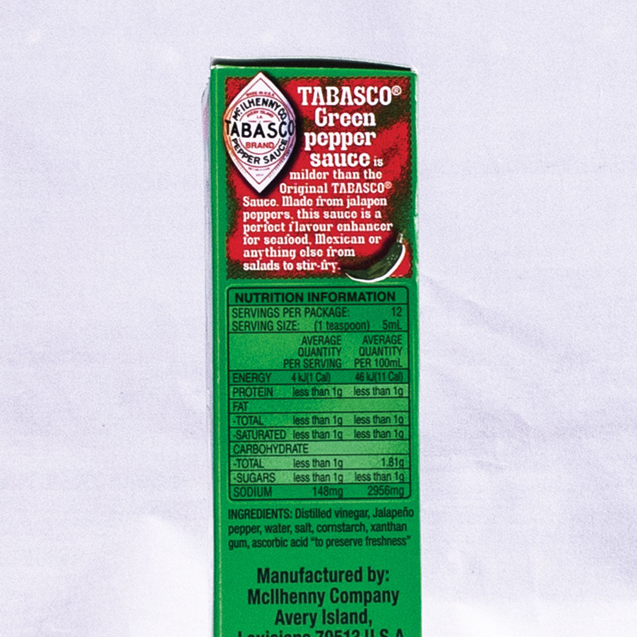 Tabasco Jalapeno sauce