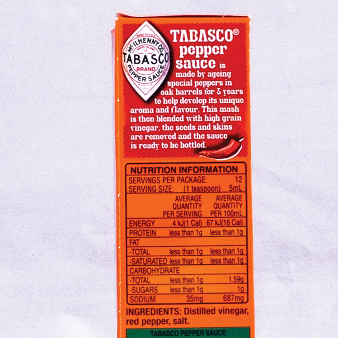 Tabasco Red Pepper Sauce