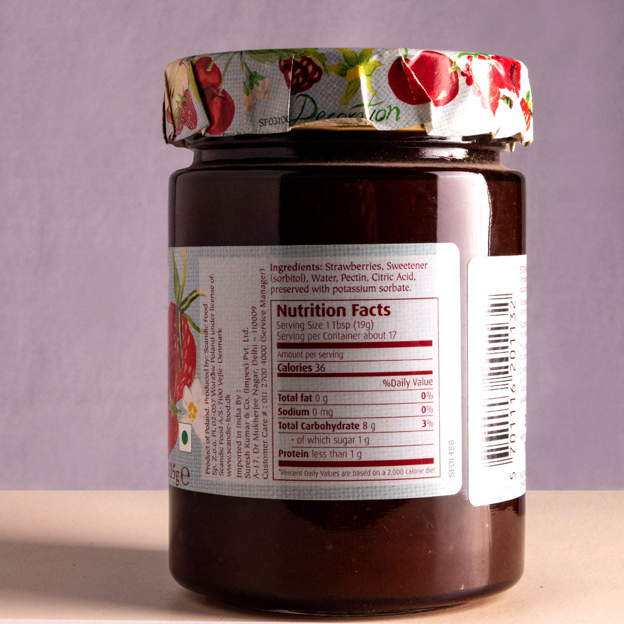 Sugar-free Strawberry Spread