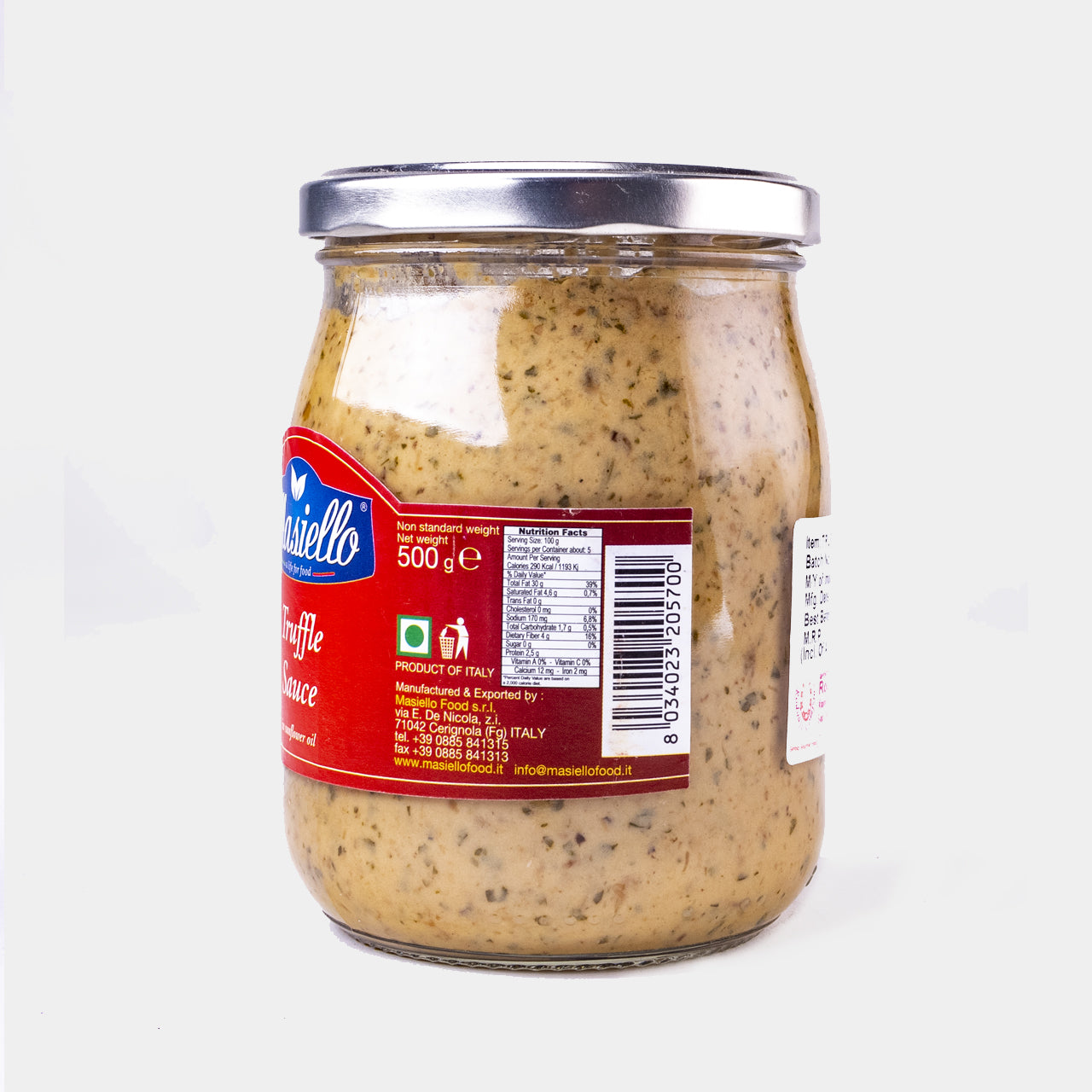 Truffle Sauce In Sunflower Oil