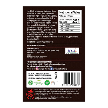 Black Pepper Powder