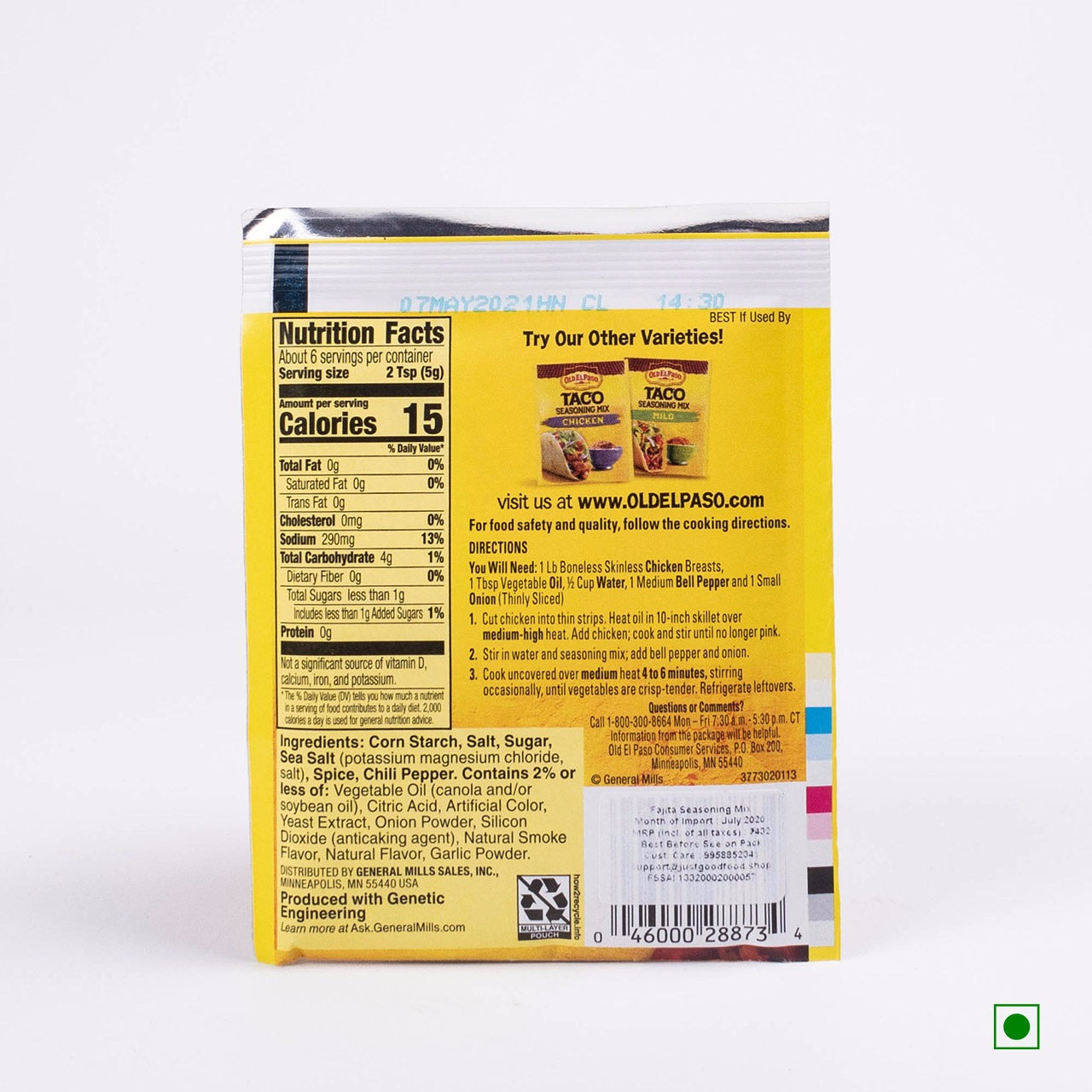 Taco Seasoning Mix Mild